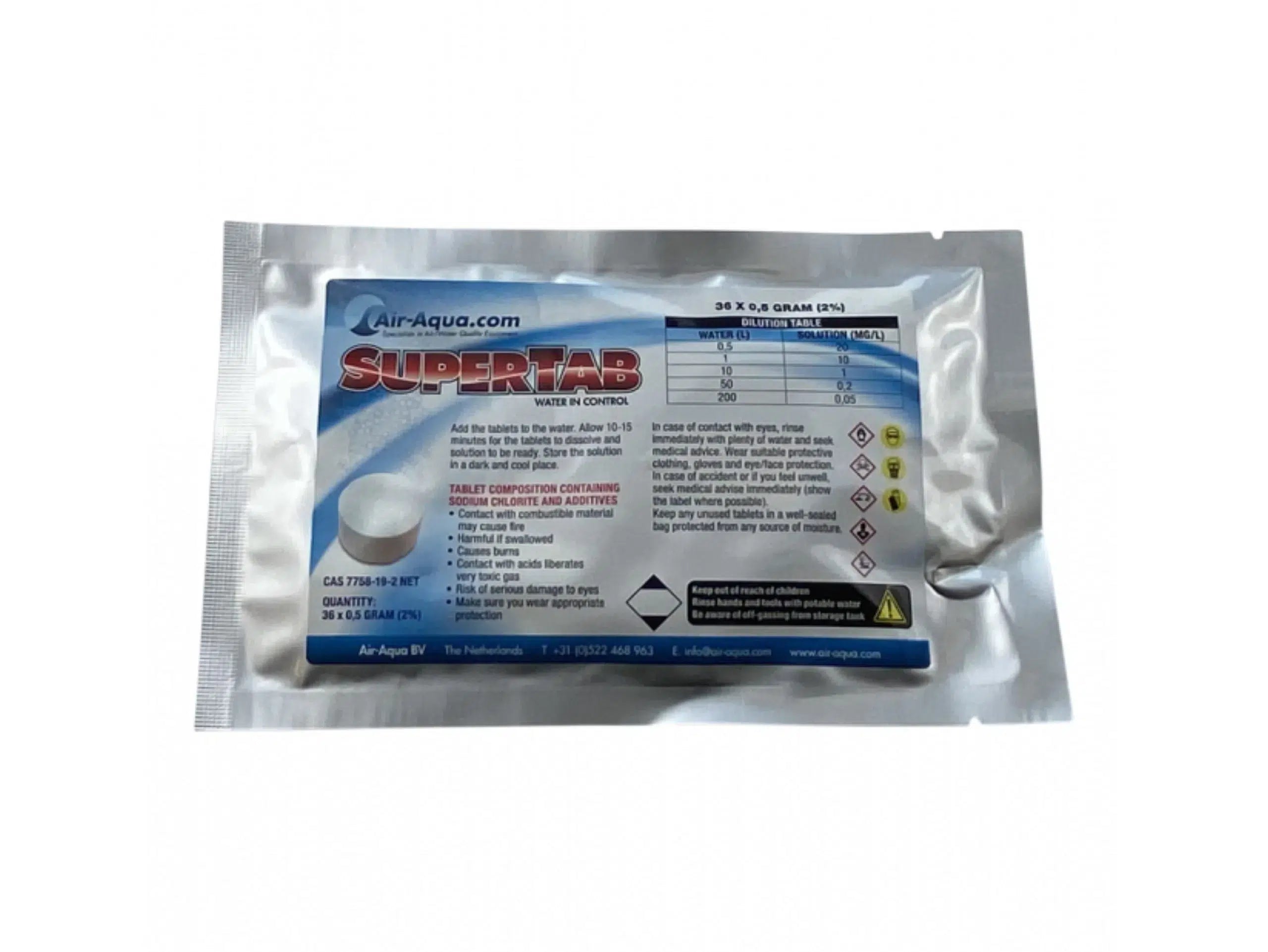 Air-Aqua SuperTab Chlordioxid
