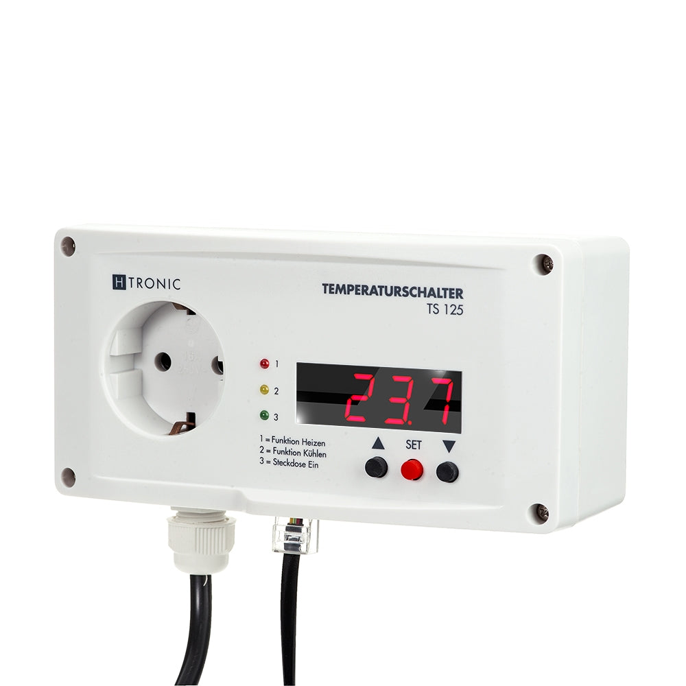 H-tronic Digitaler Temperaturschalter TS 125