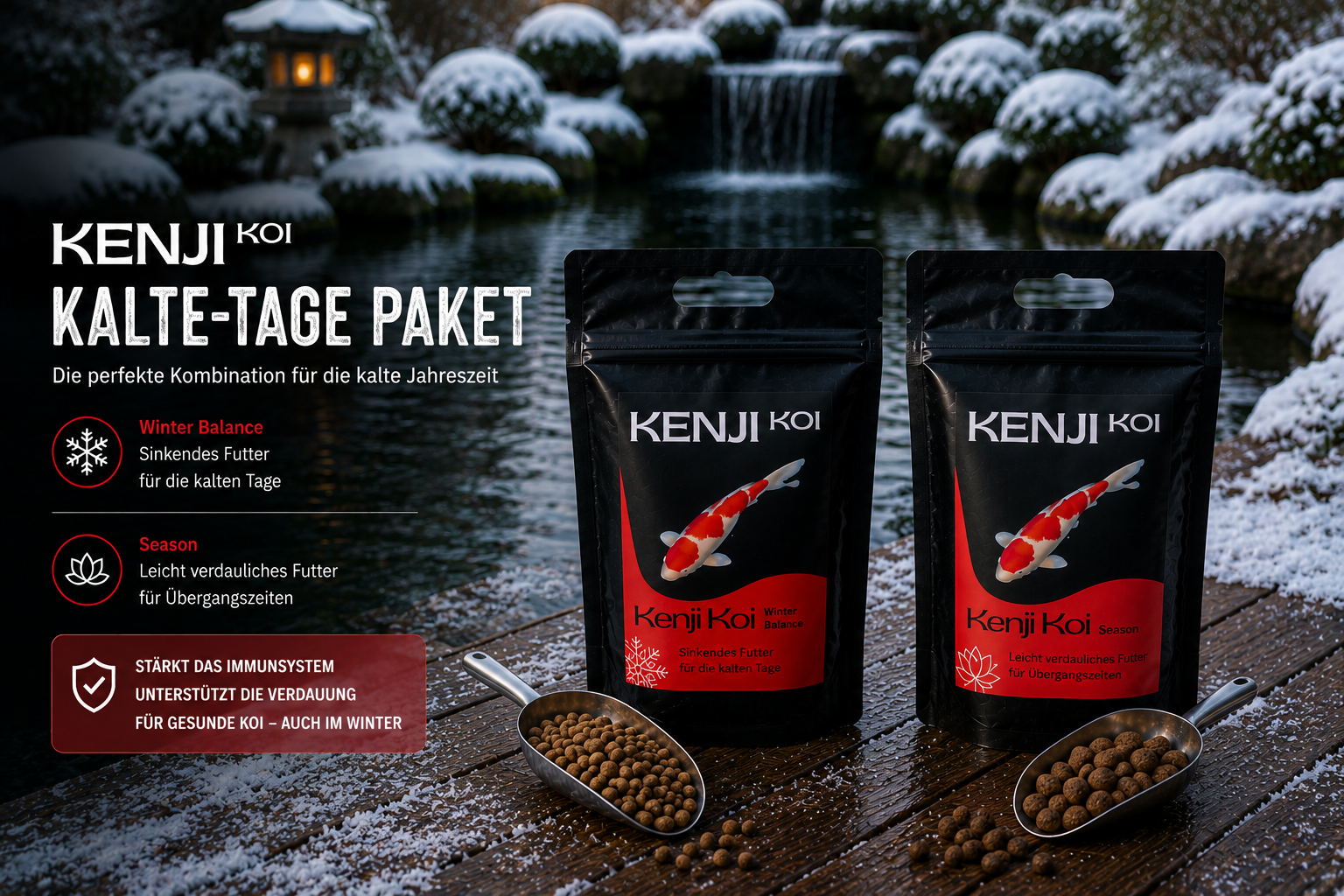 KENJI KOI Kalte Tage Paket - Season &amp; Winter Balance