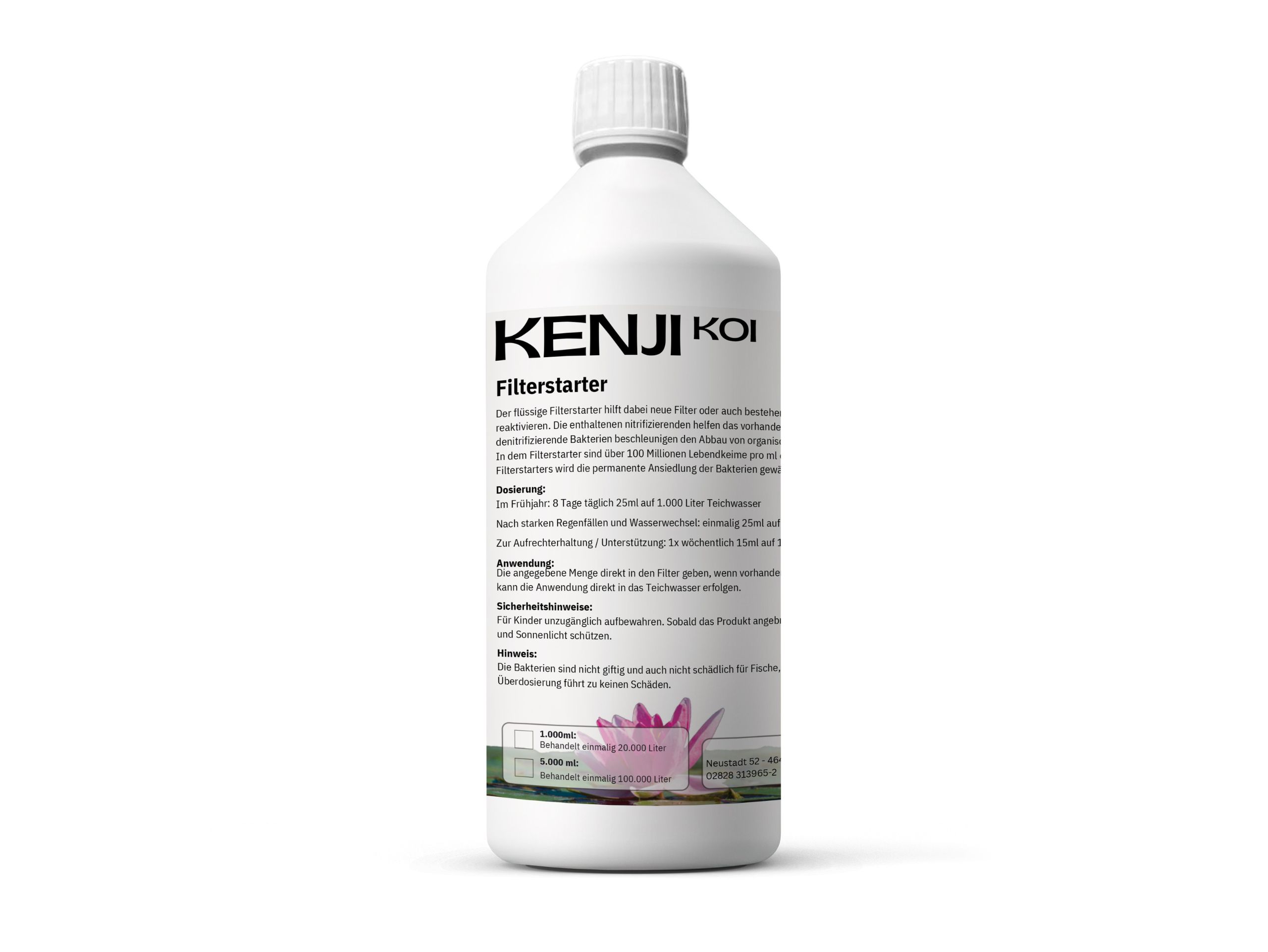 KENJI KOI Filterstarter