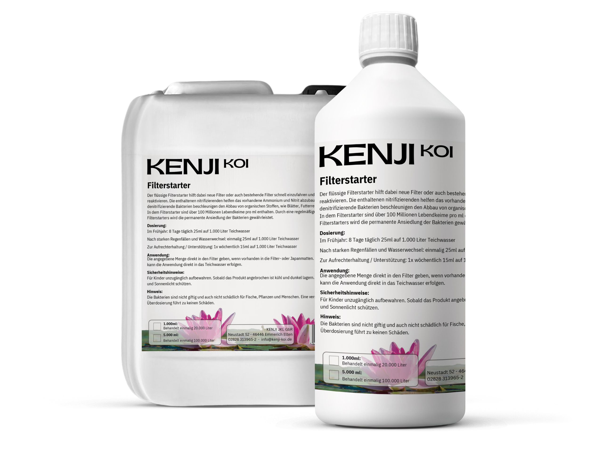 KENJI KOI Filterstarter