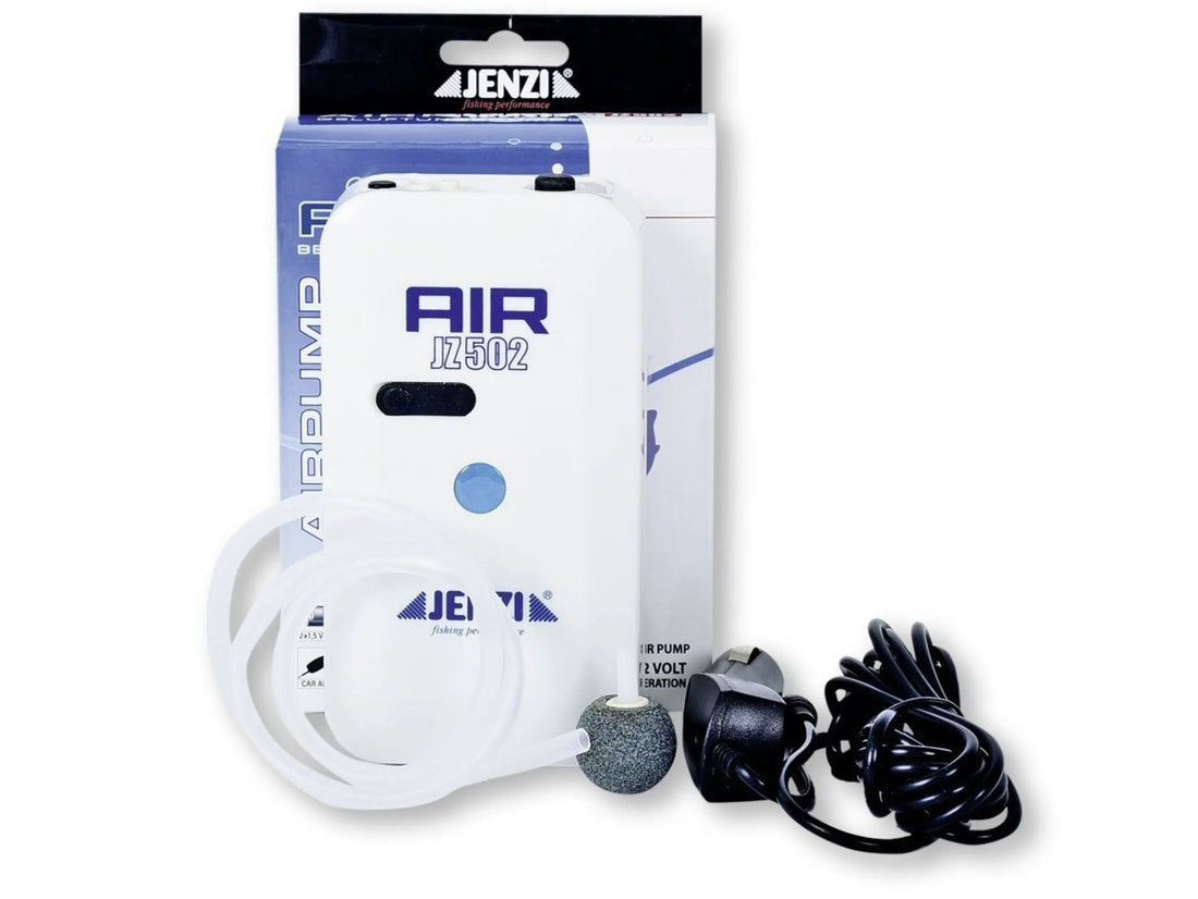 JENZI Mini Set 12 Volt - Belüftungspumpe fürs Auto