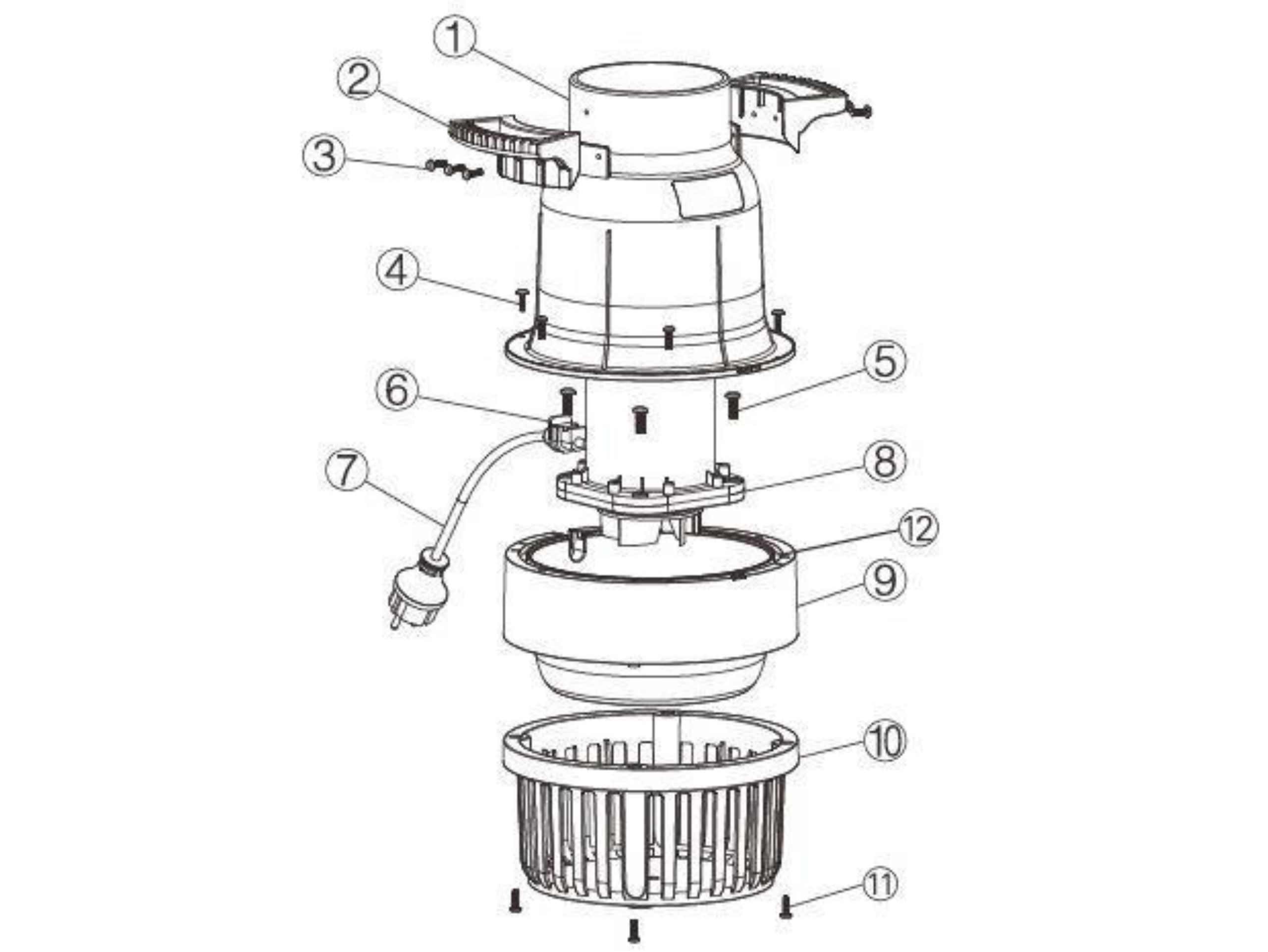 Osaga ORP Rohrpumpe