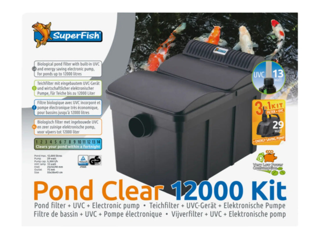 SuperFish Pondclear Kit 12000