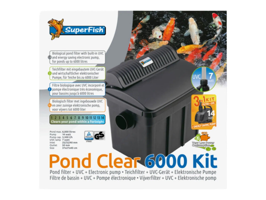 SuperFish Pondclear Kit 6000