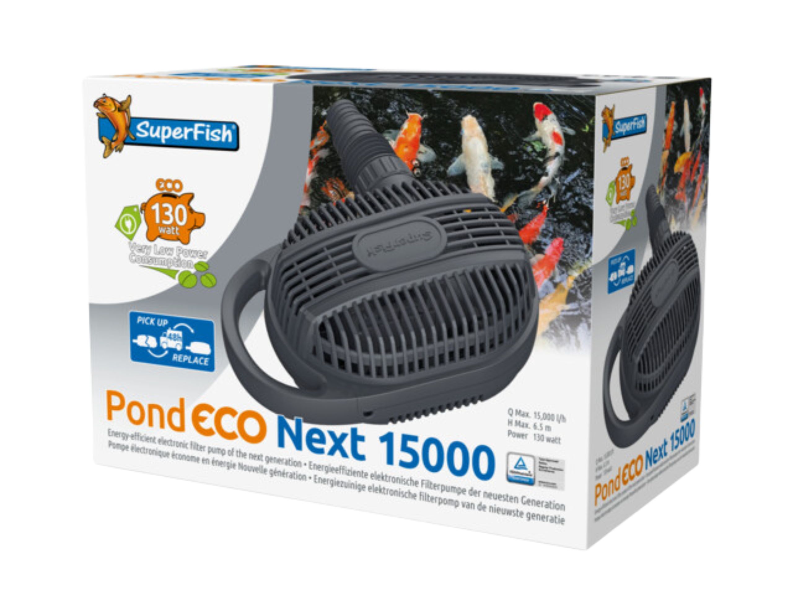 SuperFish Pond Eco Next 3500 - 26000